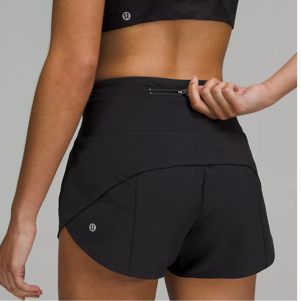 Lululemon speed up shorts high rise